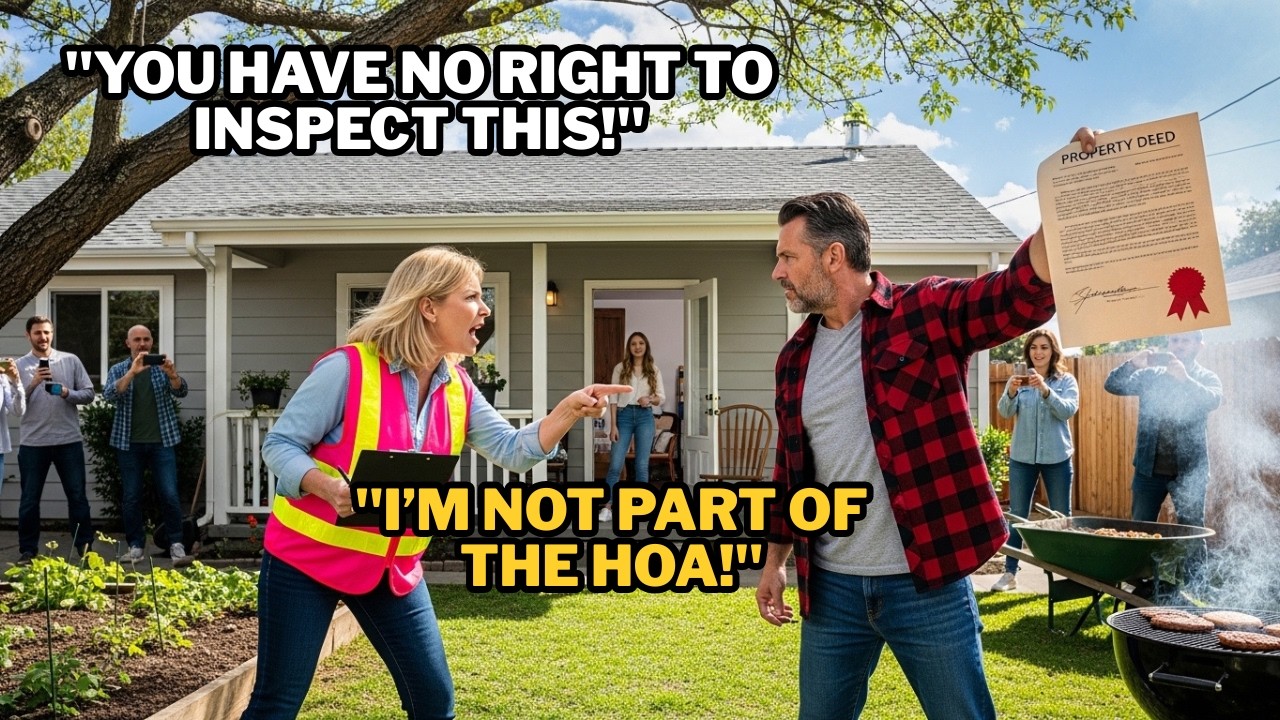 HOA Karen Showed Up to Inspect My Land — One Problem: I’m Not in the HOA