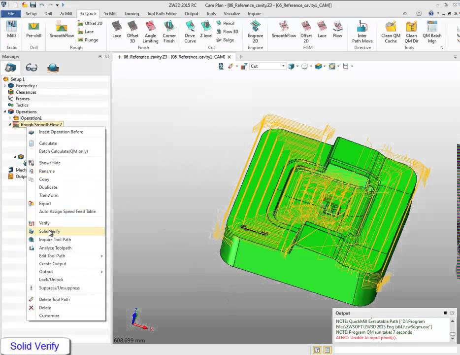 ZW3D CAM 3X - Smooth Flow
