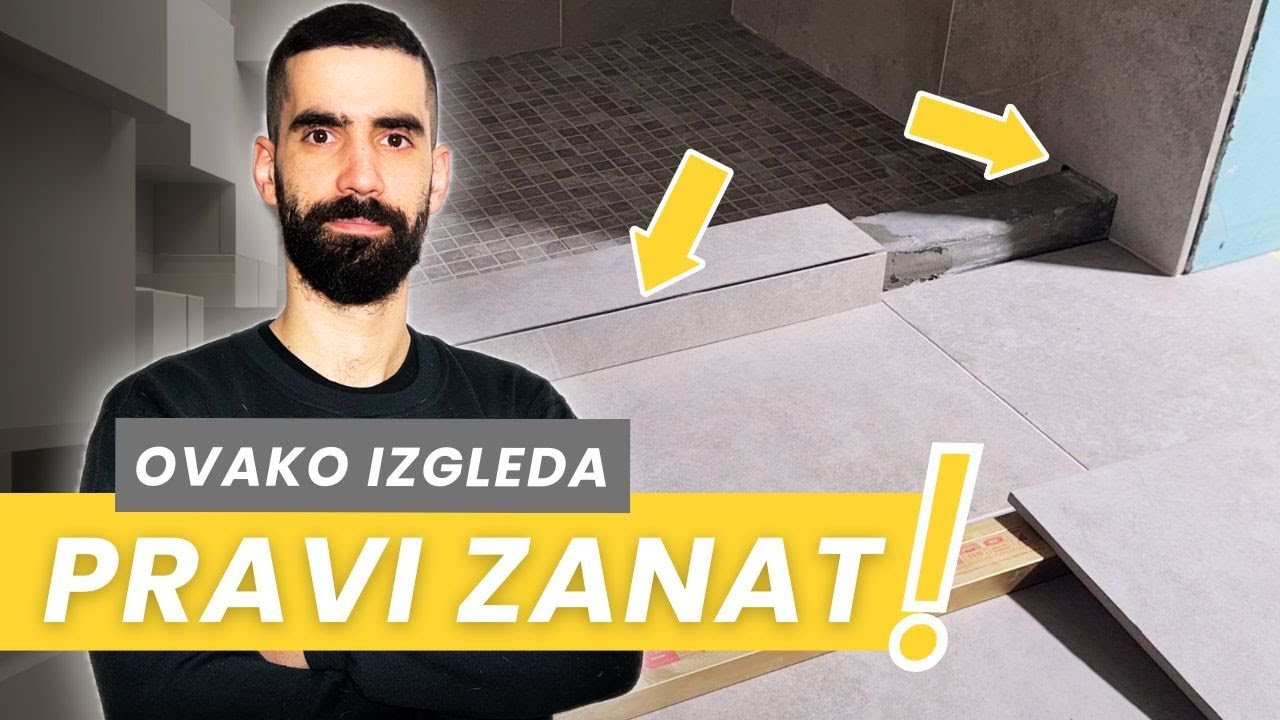 Sеčenje i gerovanje | Postavljanje pločica 3. deo | Renoviranje salonca ep. 12