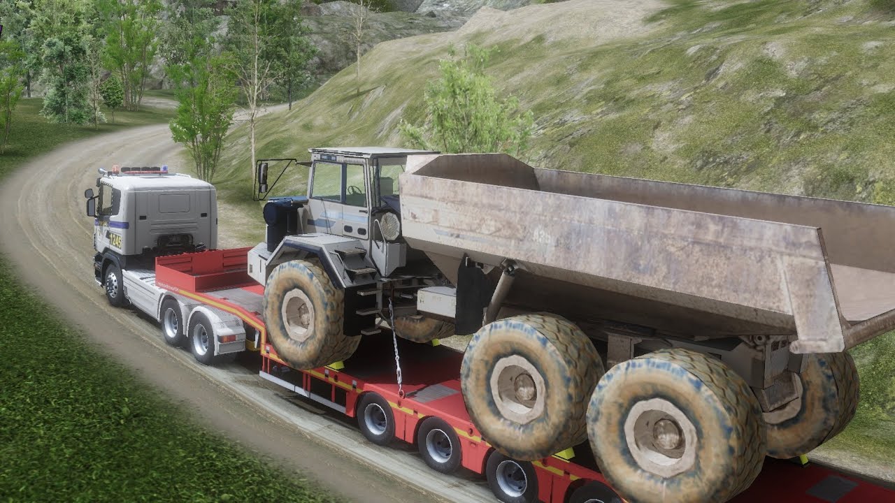 Masuk ke jalur PERTAMBANGAN, || SCANIA TRUCK, #gamingvideos #wandasoftware 