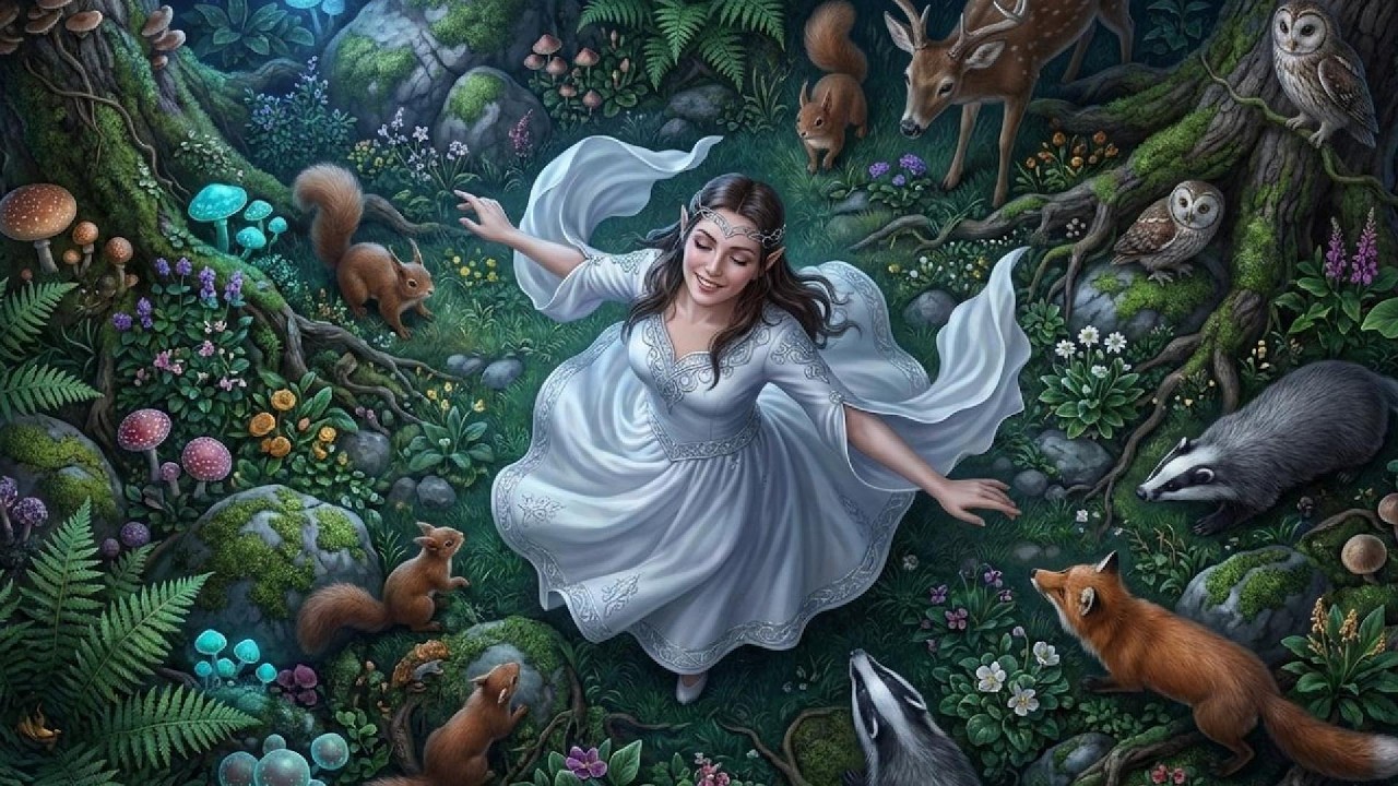 Wood Elves Music | No-Ads | Deep Forest Acustic | The Tongless Bard