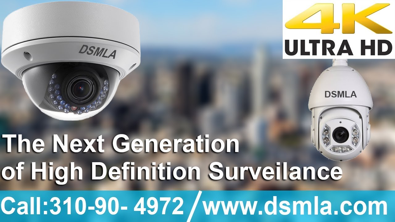 4K Ultra HD Security Camera | 4K HD Cameras Installation Los Angeles