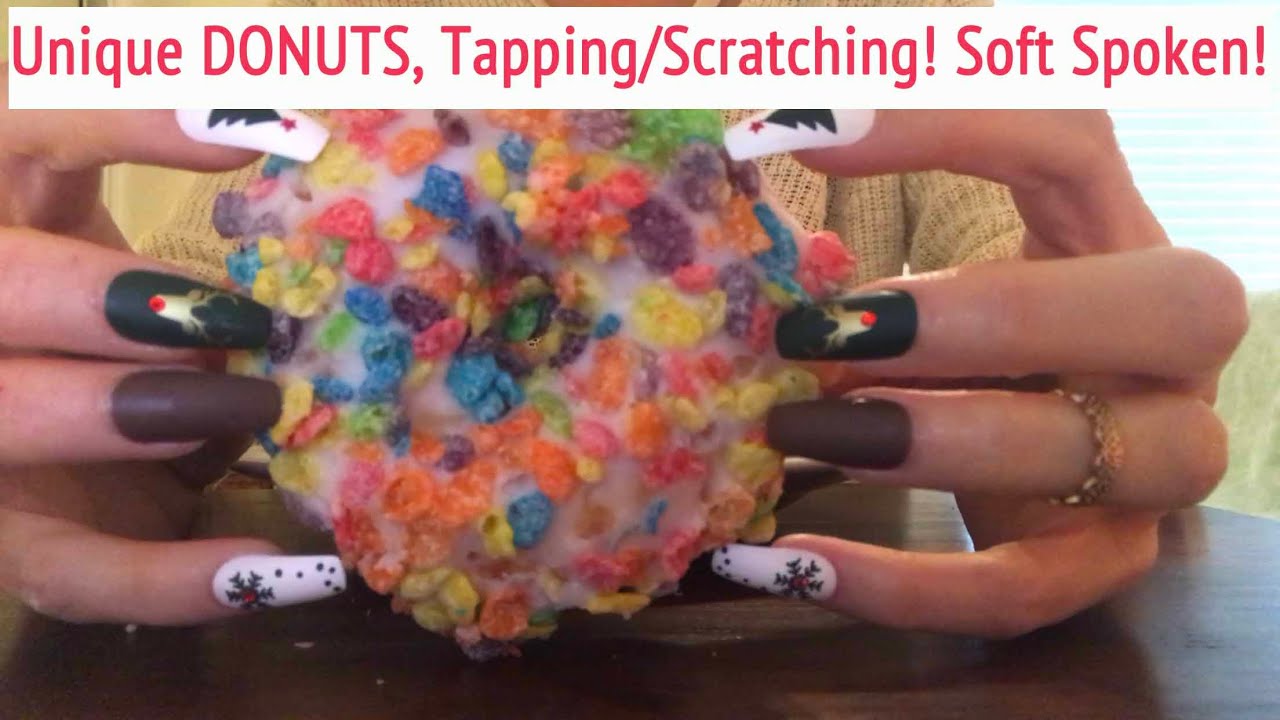 ASMR * 🍩 UNIQUE DONUTS! * Fast Tapping & Scratching * Soft Spoken * ASMRVilla
