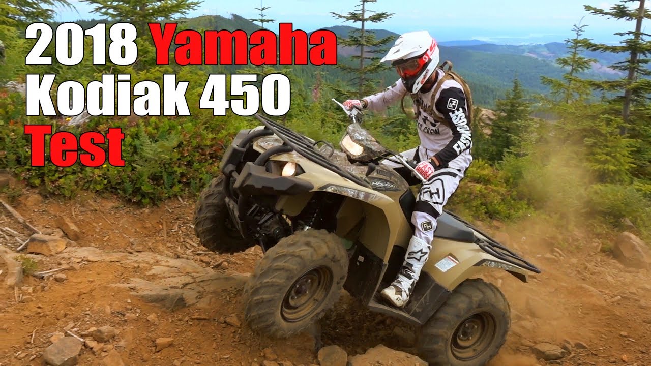 Обзор Yamaha Kodiak 450 2018 года выпуска