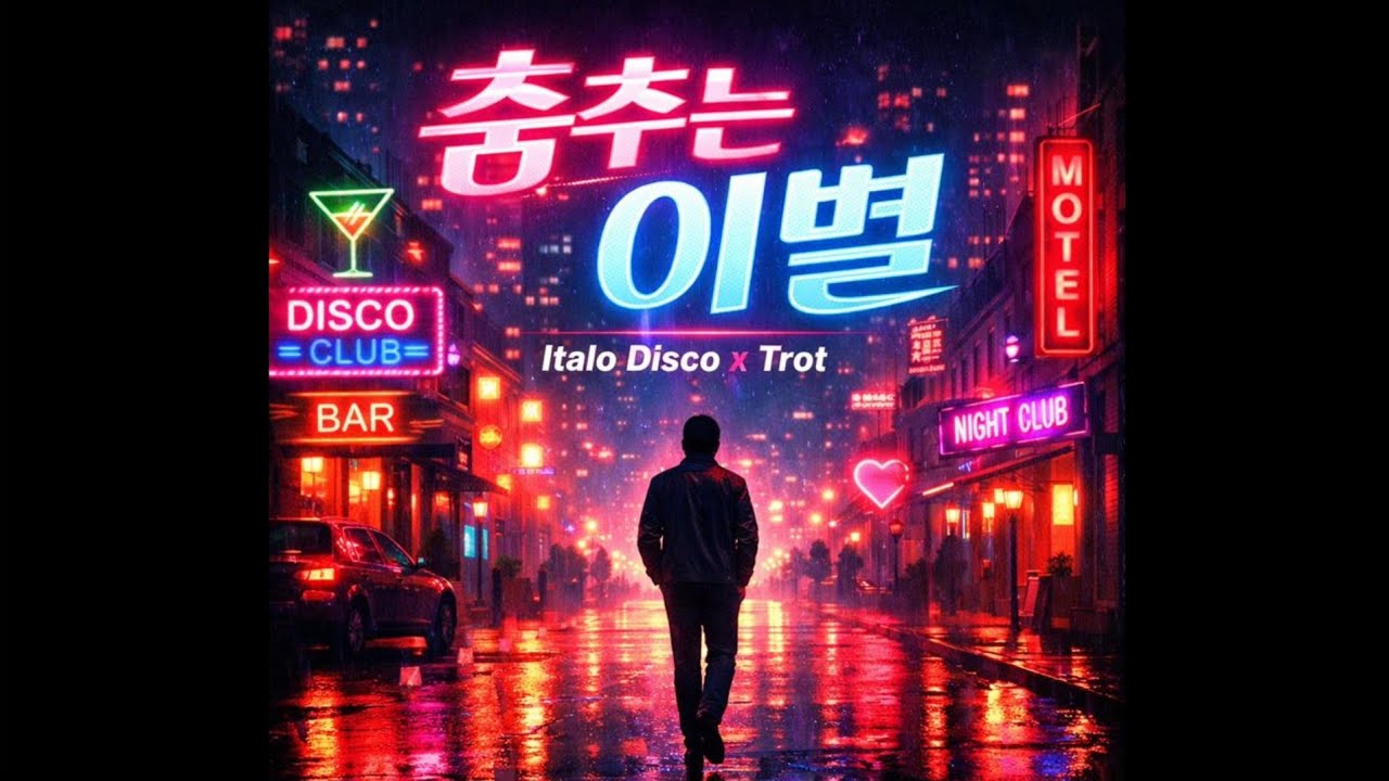 춤추는 이별 | Italo Disco x Trot Fusion | Retro Neon Night Dance