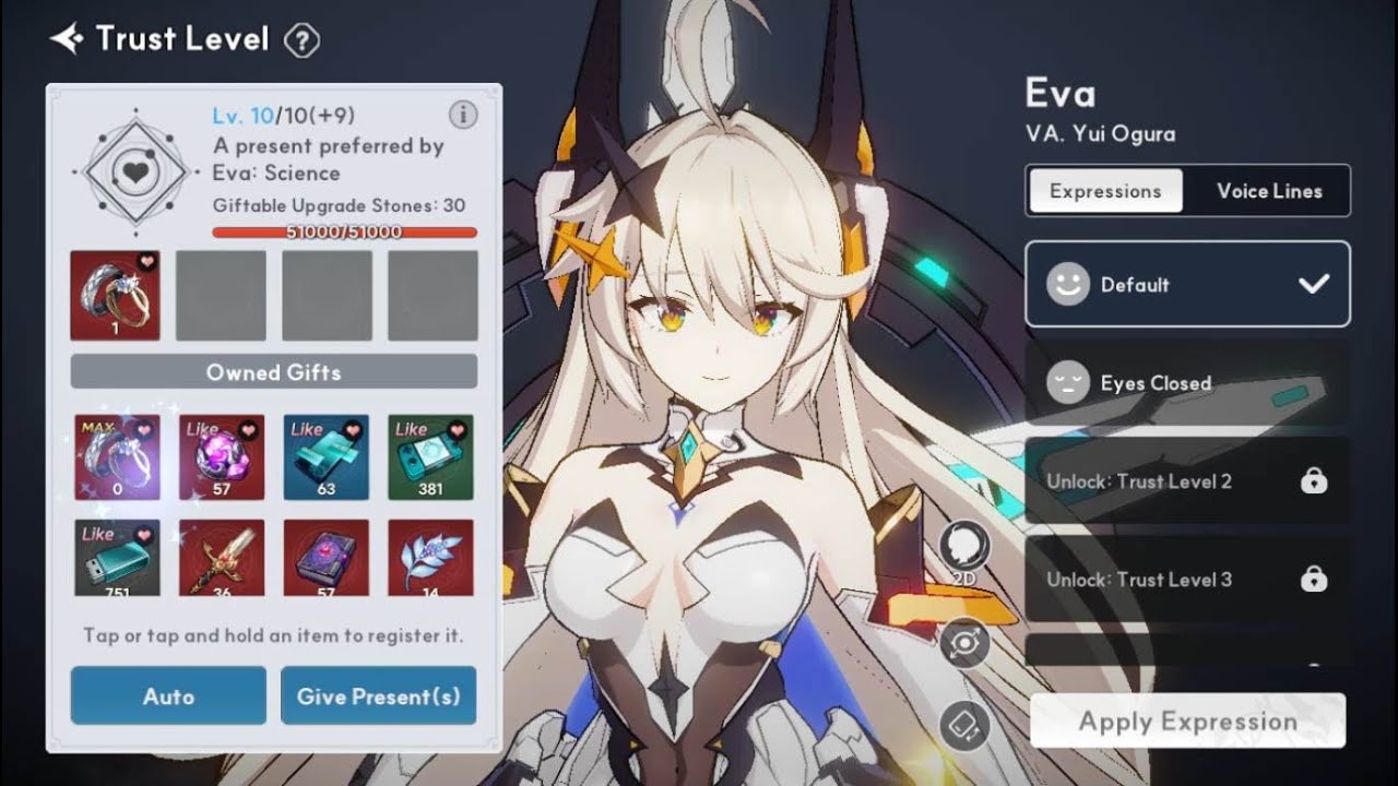 [Outerplane] Monad Eva Gift and Exclusive Equipment: Partner's Will