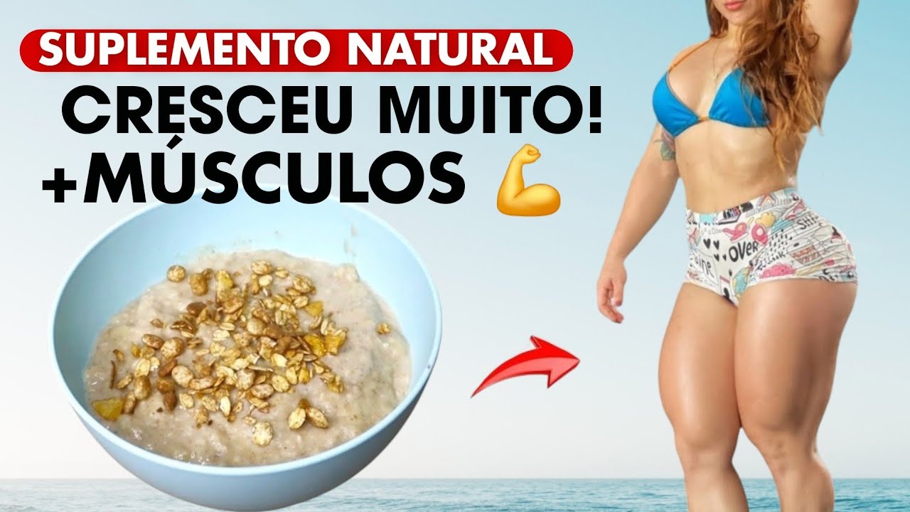 Pós-Treino para Pernas e Bumbum 🍑 Receita que Ajuda no Ganho de Massa Muscular