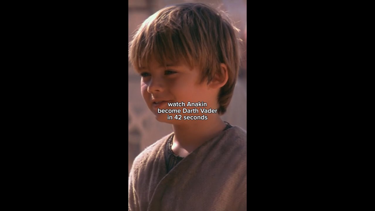 Anakin Becomes Darth Vader in 42 Seconds