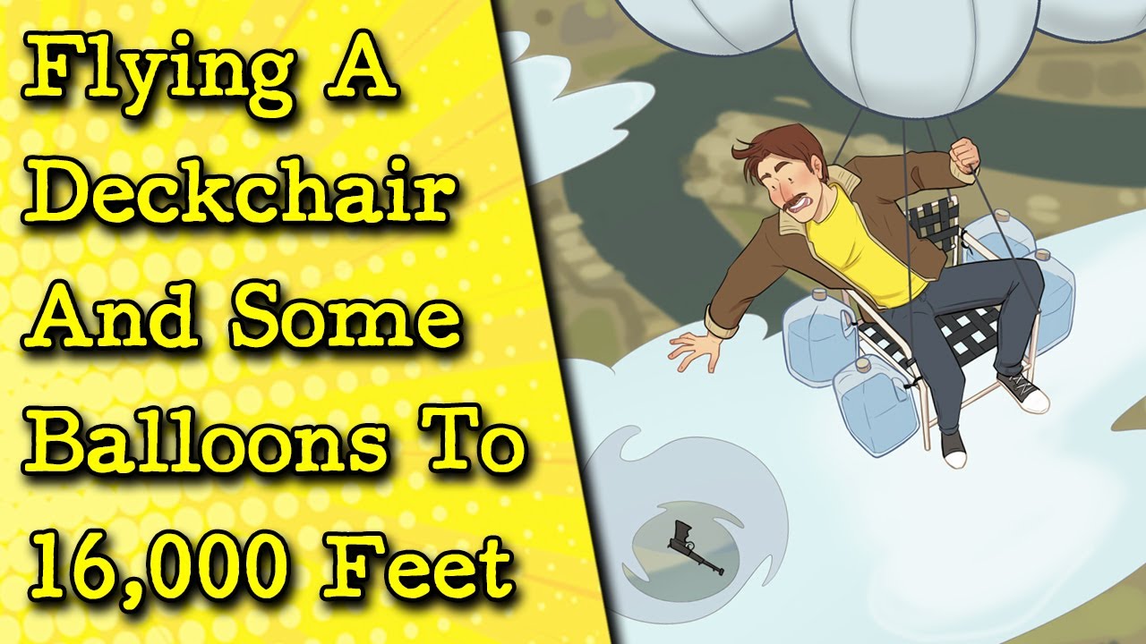 Flying a Deckchair to 16,000 Feet: Lawnchair Larry | Fascinating History