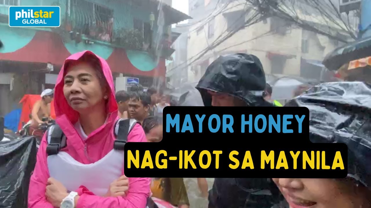 Mayor Honey Lacuna umikot sa mga binahang barangay sa Maynila