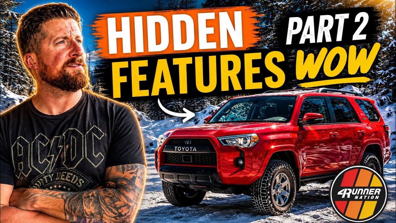 Toyota 4Runner • 10 ЕЩЕ 10 КРУТЫХ скрытых особенностей и функций, о которых вы не знали! - Часть #2