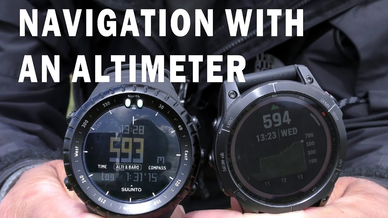 Use an altimeter to help you navigate