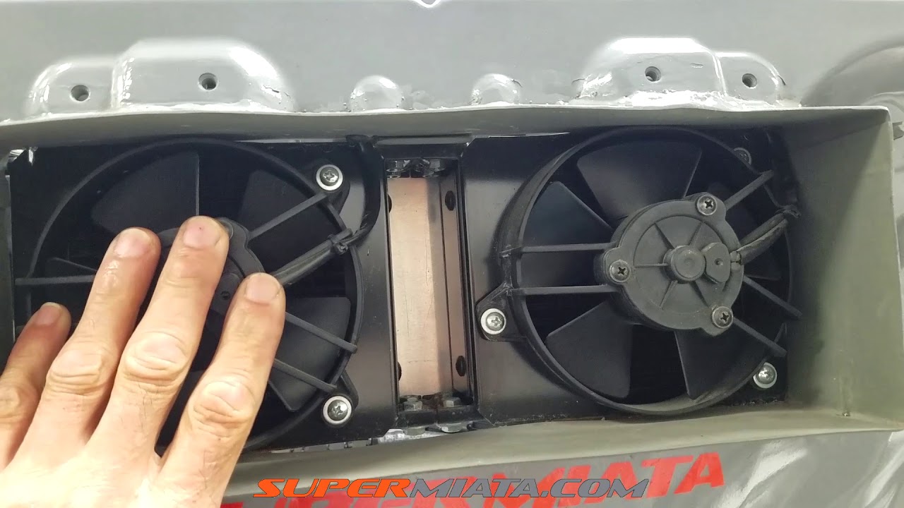 Supermiata S1 diff & trans coolers
