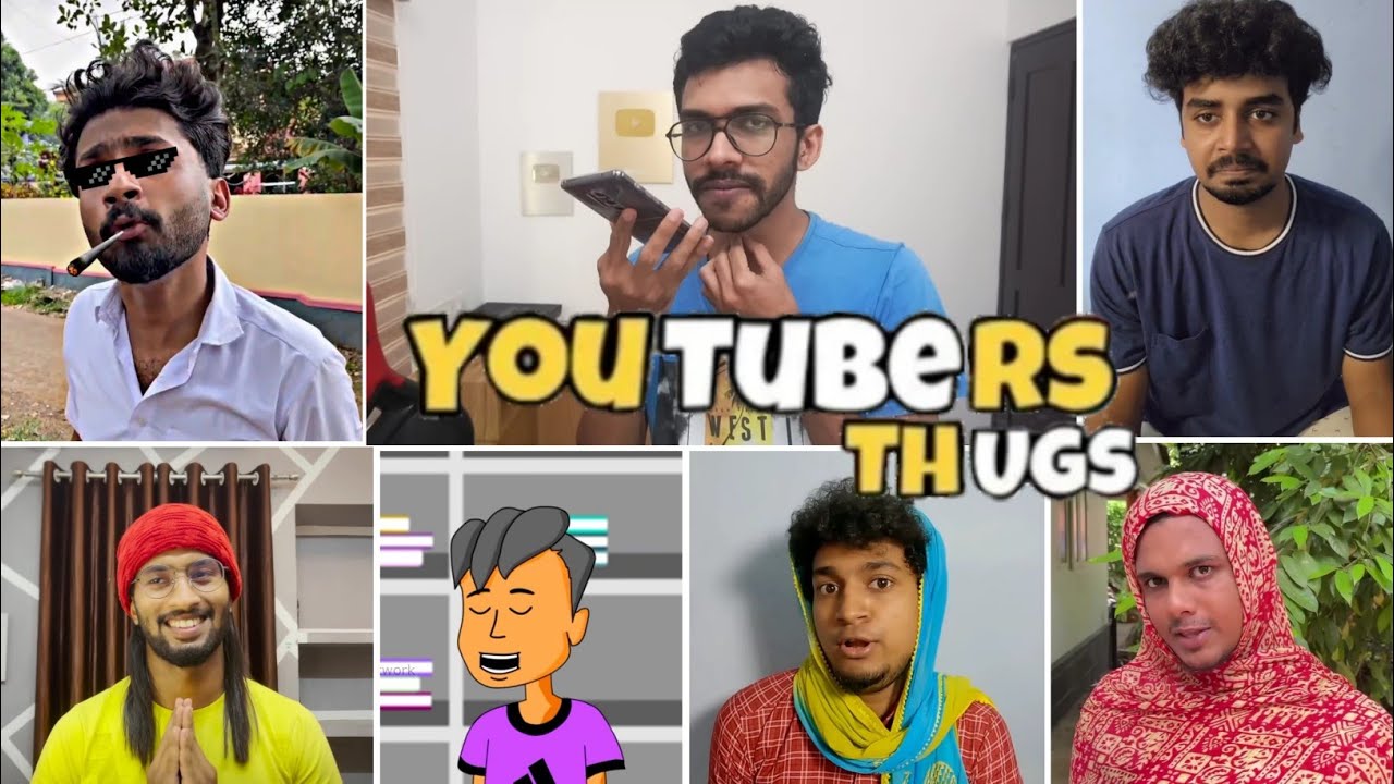 Youtubers Thugs🔥| Malayalam Top Comedy | Mallu Thugs✨🔥
