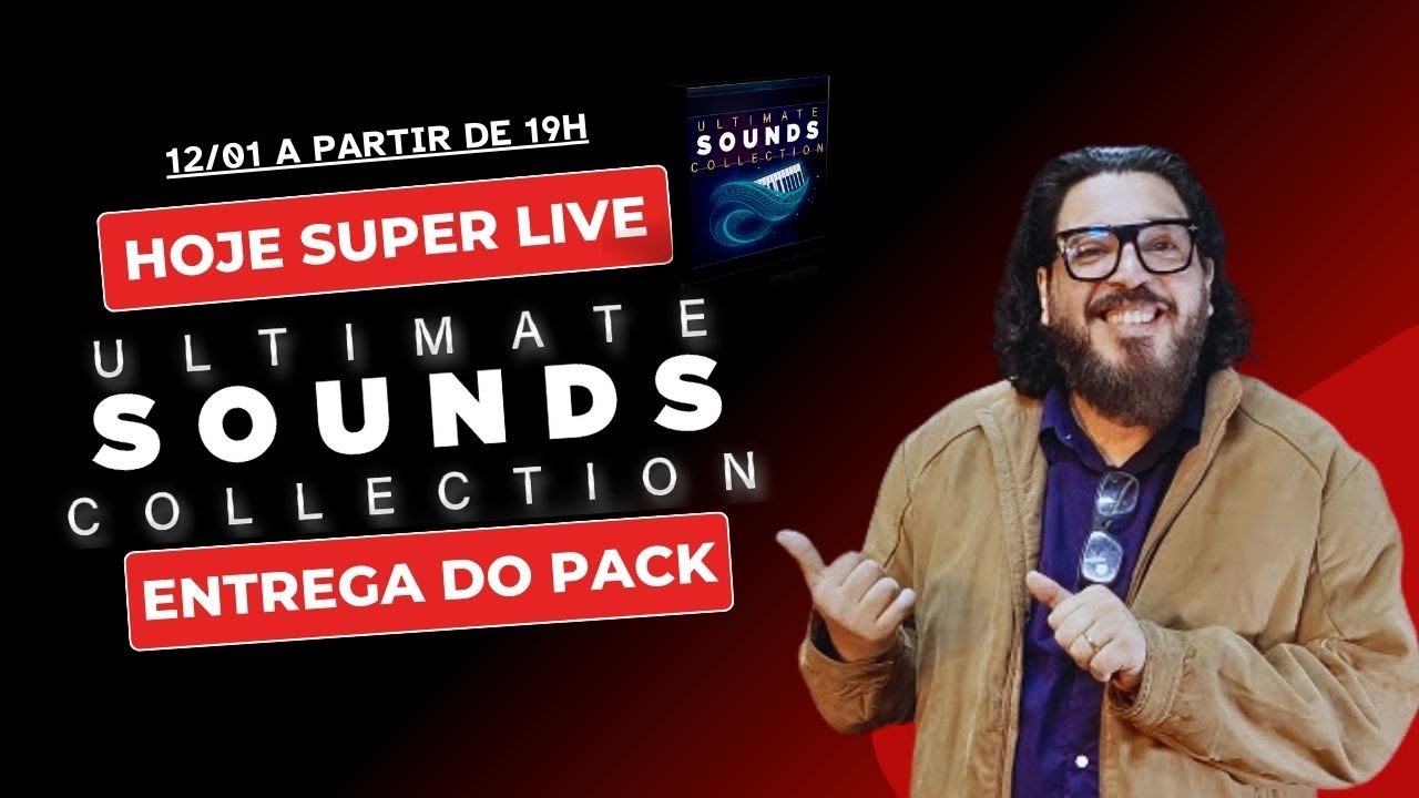 🔴 LIVE –  🎹 LANÇAMENTO do Pack  ED ULTIMATE SOUNS COLLECTION em SF2! 🔥
