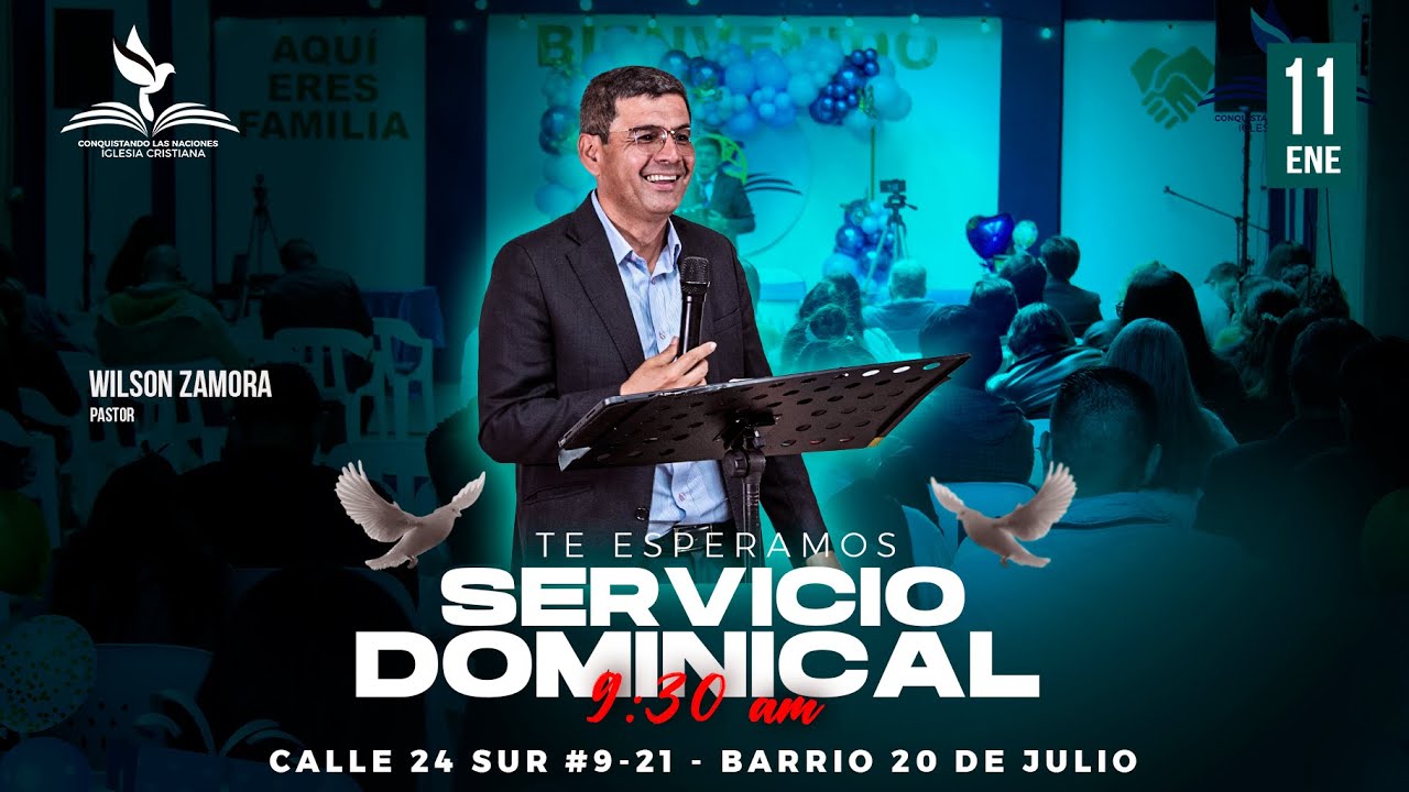 🙌 ¡Culto Dominical - 🙌 - 25 de Enero - Pastor Wilson Zamora