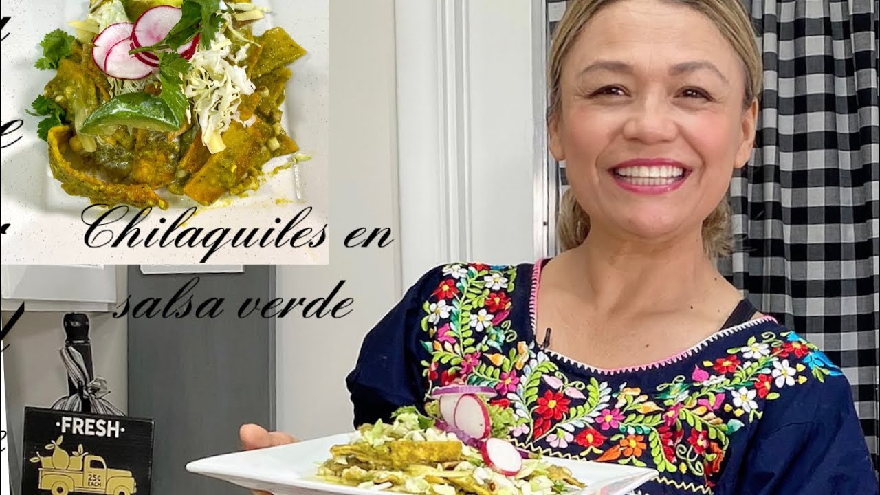 Cómo hacer los mejores chilaquiles verdes🌱