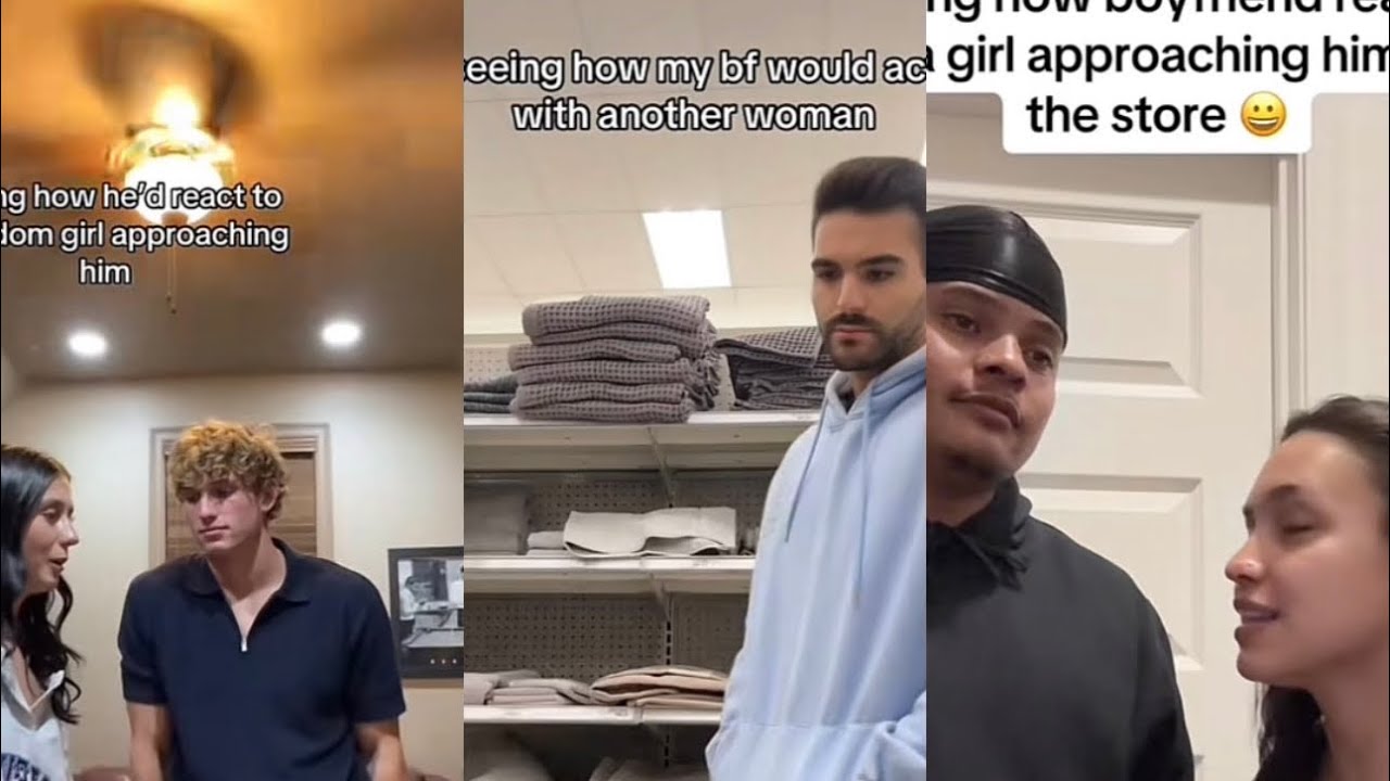 Think Fast Challenge 💃🧠 | Testing Boyfriends with the &lsquo;Random Girl&rsquo; Trick!