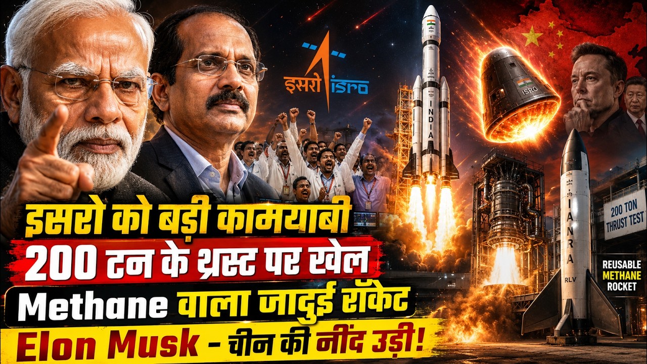 ISRO का वो सीक्रेट टेस्ट जिससे Elon Musk और चीन की रातों की नींद उड़ी!