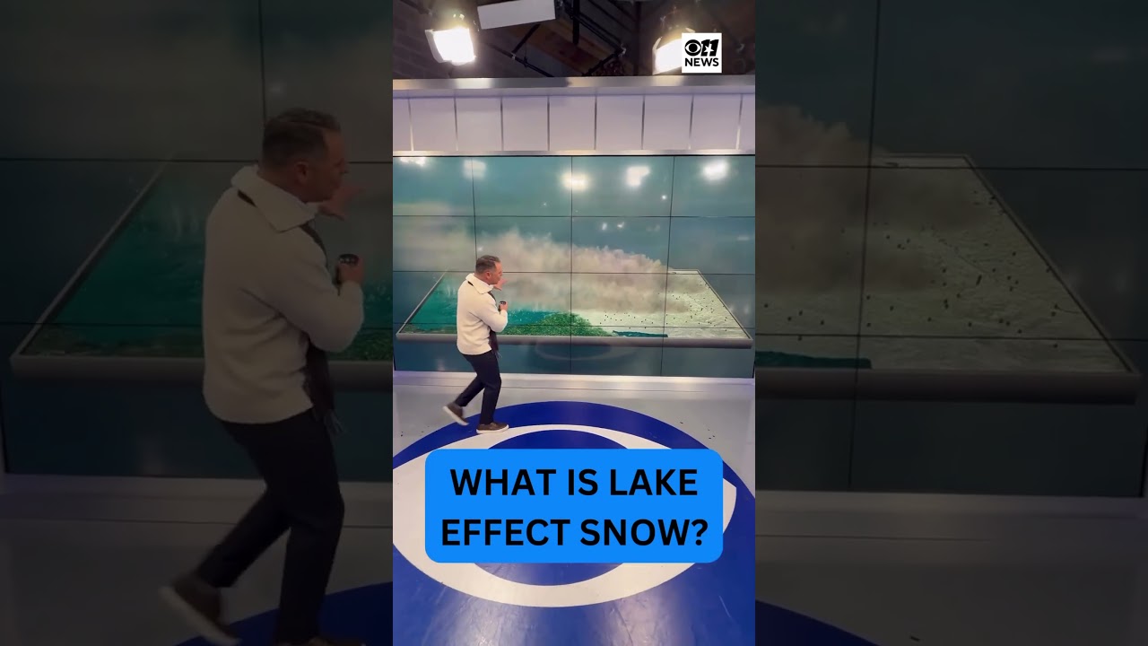 Meteorologist Scott Padgett explains what lake effect snow is and the science behind it. #dfw