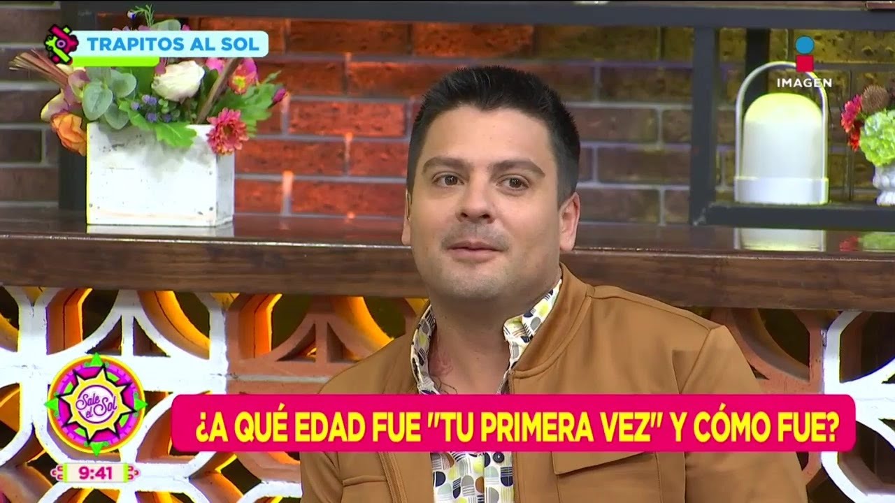 ¡Carlos Quirarte confiesa cómo fue su primera vez! | Trapitos al Sol | Sale el Sol