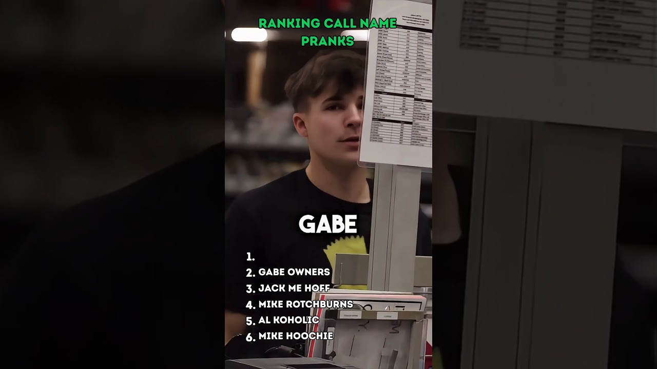 Ranking Name Call Pranks &ndash; Hilarious Fake Name Pranks Compilation!