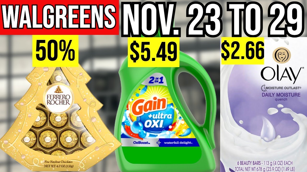 Walgreens *НЕДЕЛЯ ВЫГОДНЫХ ПРЕДЛОЖЕНИЙ* с 23 по 29 НОЯБРЯ!