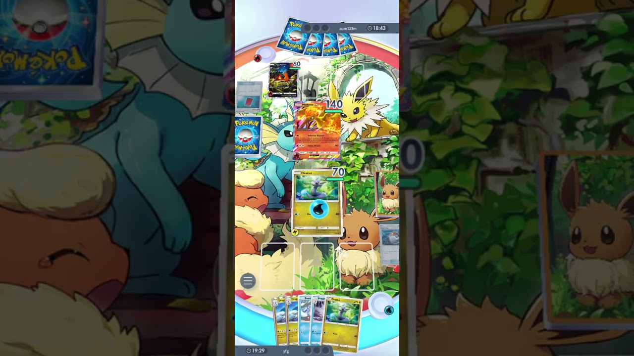 Pokemon TCG Drogonite Deck VS Moltres EX