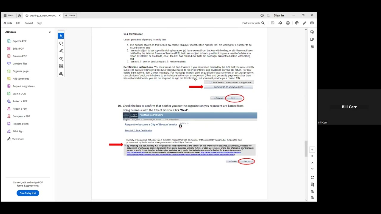 City of Boston Vendor and Bidder Registration Tutorial