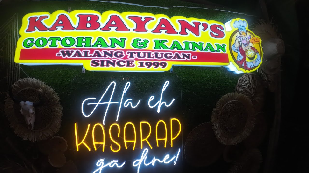 LUGAWAN na WALANG TULUGAN since 1999 sa QUEZON CITY | KABAYAN'S GOTOHAN & KAINAN