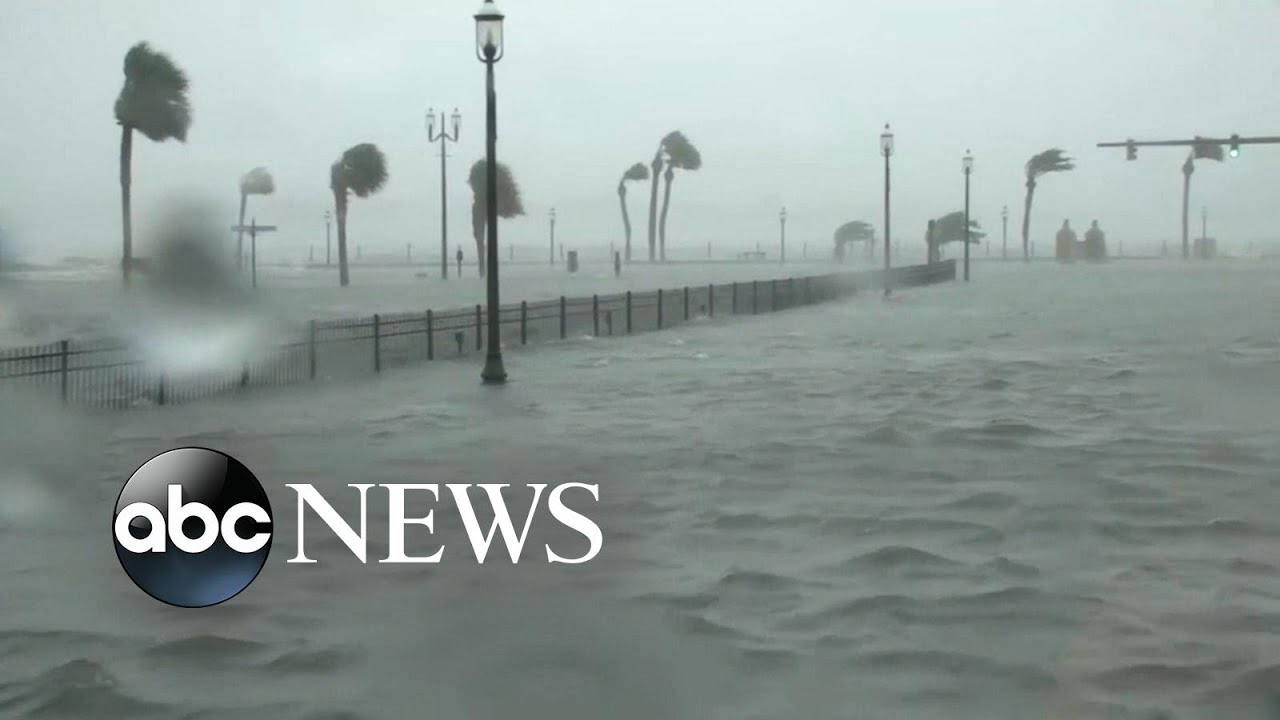 Florida Streets Flooded After Hurricane Matthew Hits
