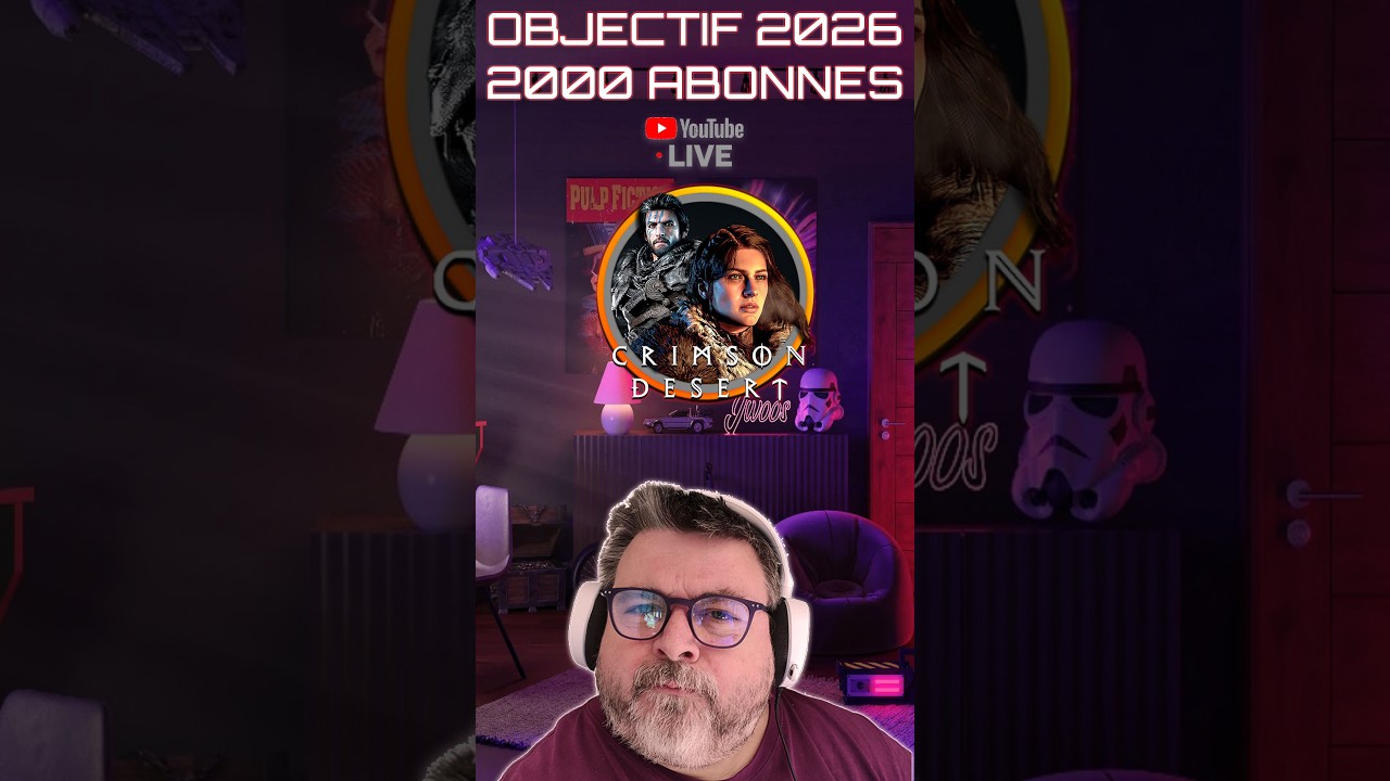 🔴SHORT LIVE \ CRIMSON DESERT : EXPLORATION EN COURS / OBJECTIF 2000 ABONNÉS