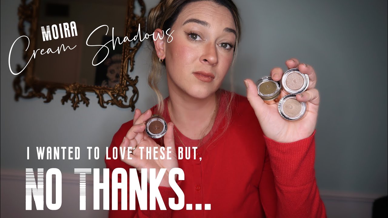 Moira Cosmetics Everlust Shimmer Cream Eyeshadows | I tried 4 shades