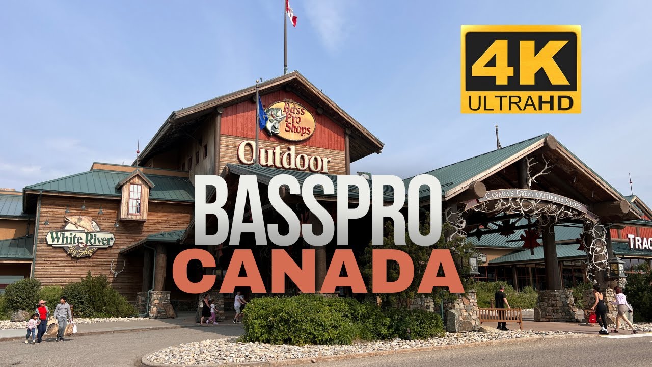 Biggest BASS PRO Store | Outdoor Shop 4K Walking Shopping Tour | Cross Iron Mills Alberta