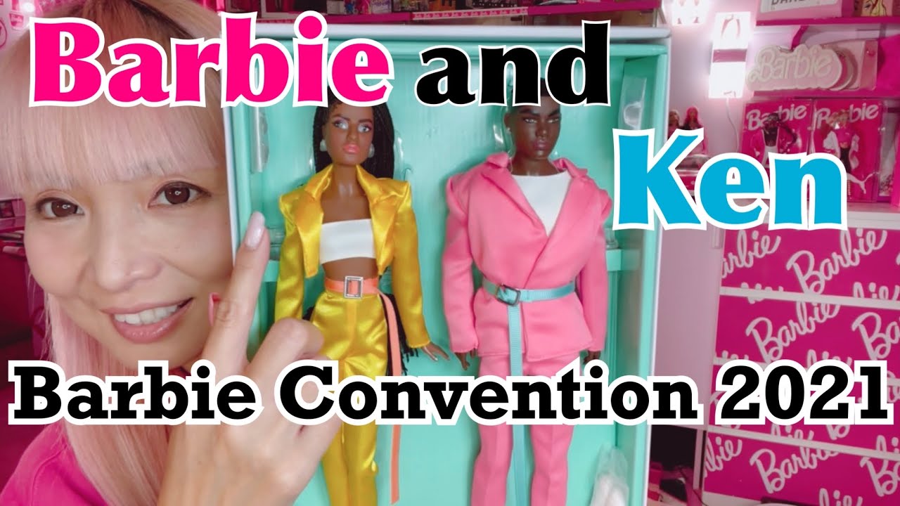VIRTUAL BARBIE CONVENTION 2021 CONVENTION DOLL SET! Barbie & Ken