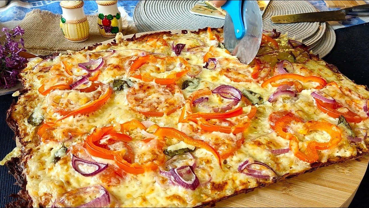 Приятного приготовления! Вкусно! Быстро! Картофельная пицца на обед или ужин.