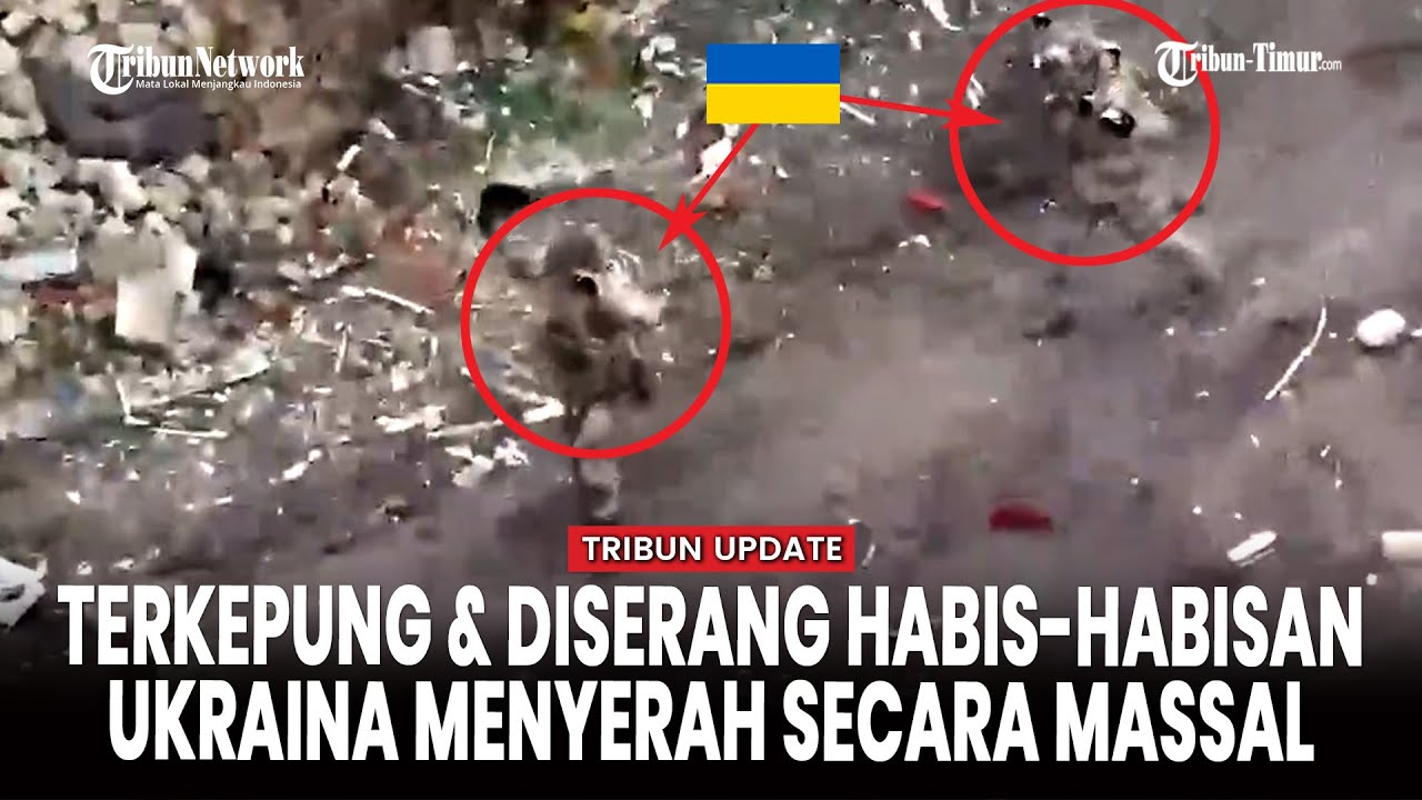Kepungan Total di Dimitrov, Pasukan Ukraina Menyerah Massal Usai Jalur Logistik Terputus