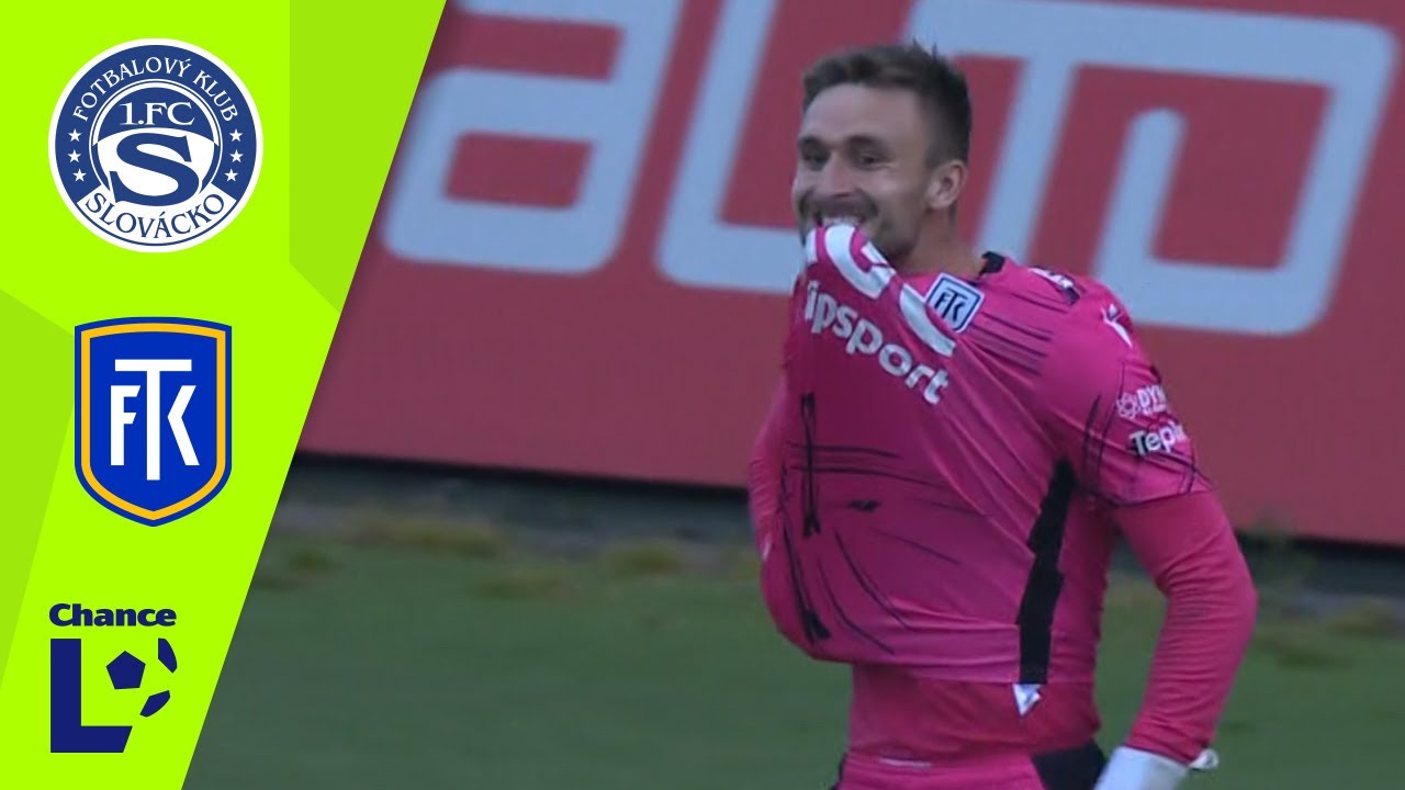 Chance Liga Highlights: 1. FC Slovácko vs. FK Teplice 2:1 (5. kolo)