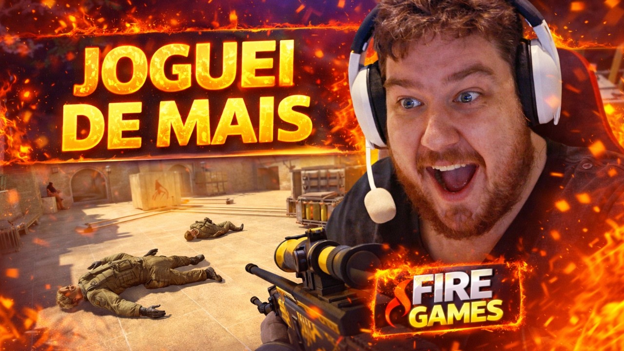 Os caras foram HUMILHADOS na FIREGAMES!