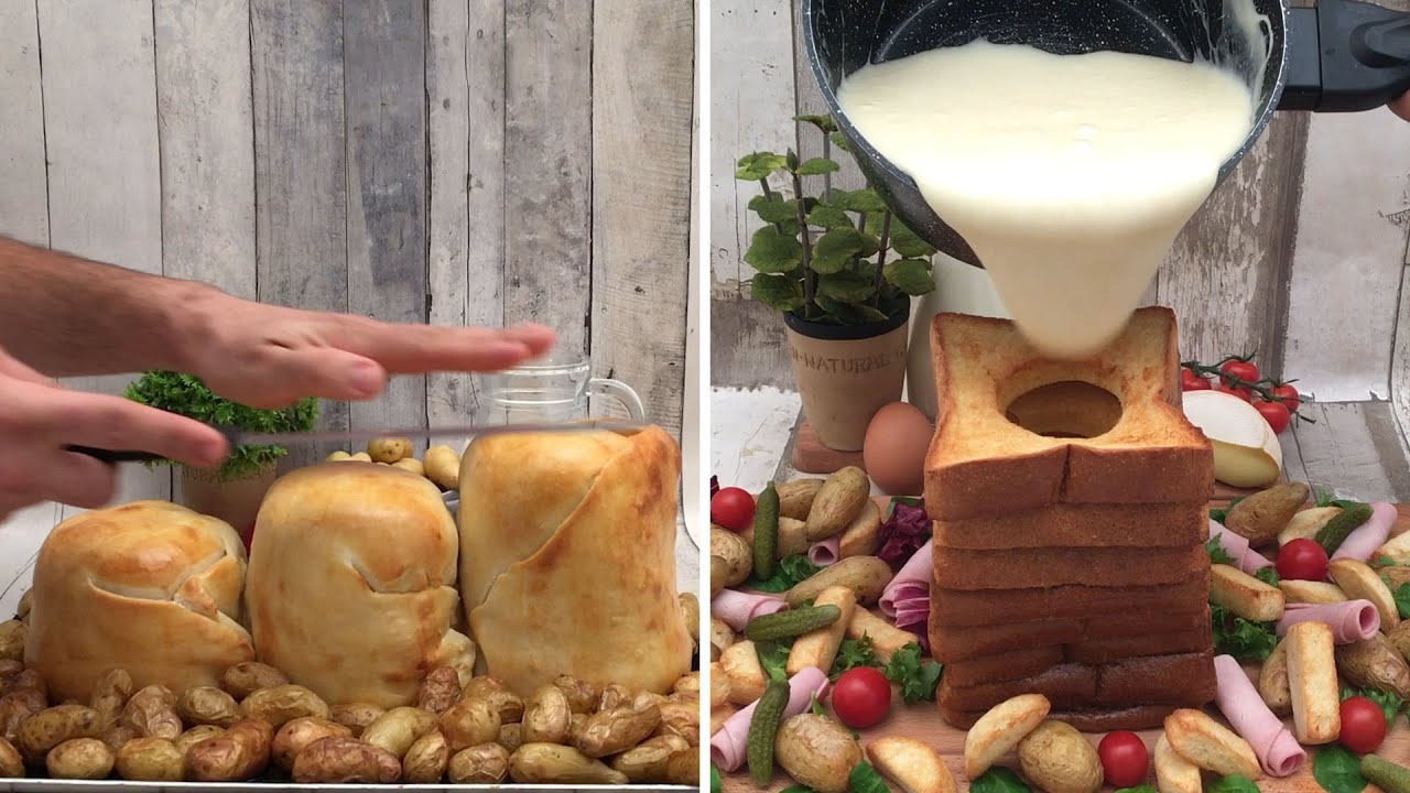 Noite do fondue 🧀Torre de fondue 🗼Fondue sanduíche 🥪 E mais deliciosas receitas Chefclub para o frio