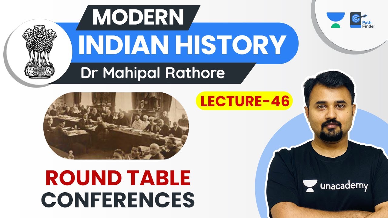 L46: Round Table Conferences l Modern History | Dr Mahipal Rathore l UPSC CSE #ModernHistory #IAS
