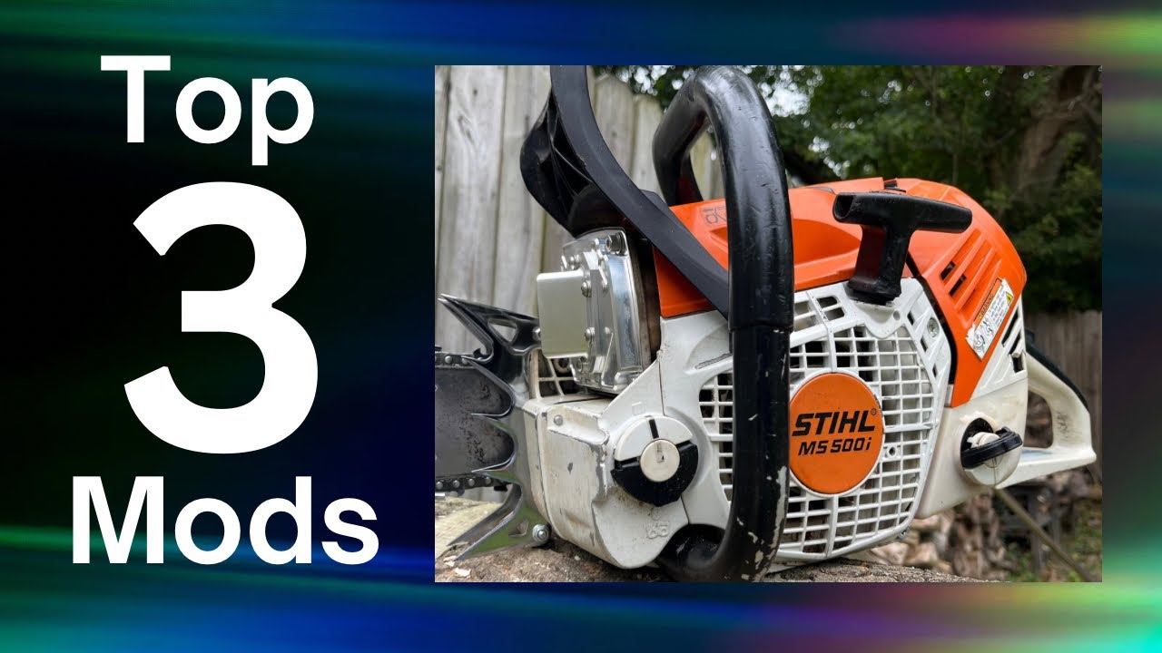 Top 3 MODS | Stihl MS 500i