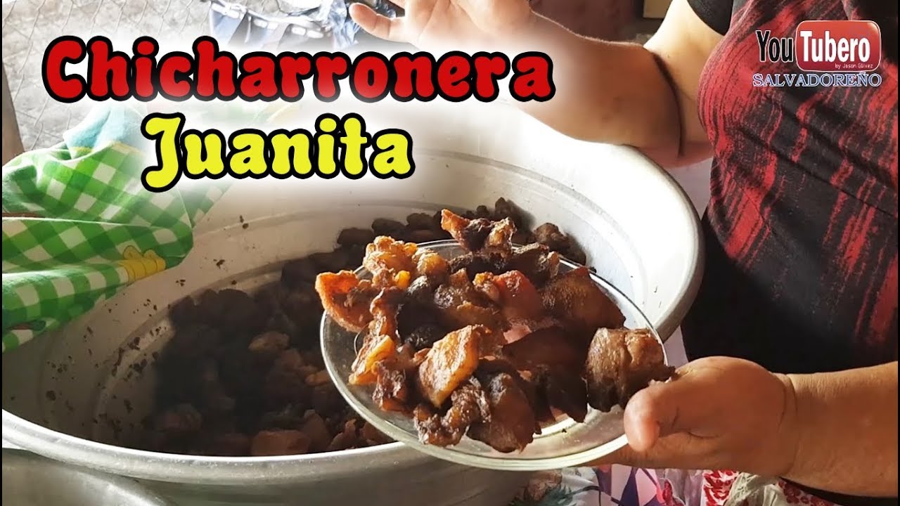 La chicharronera Juanita de Ilobasco Cabañas El Salvador svl ys