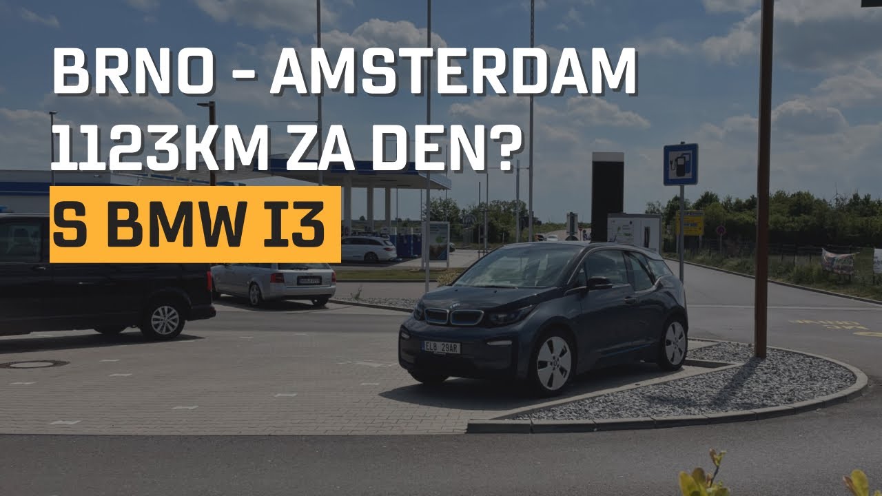 BMW i3 z Brna do Amsterdamu