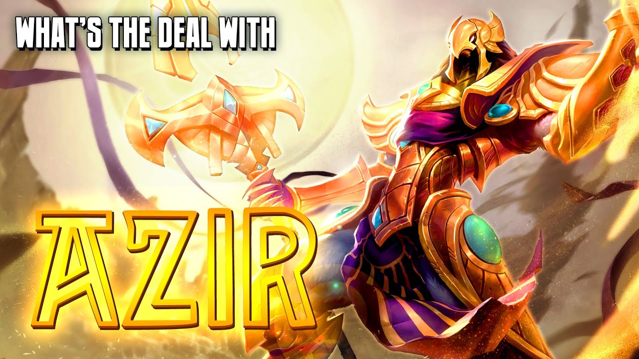 What's the deal with Azir? || character review (League of Legends)