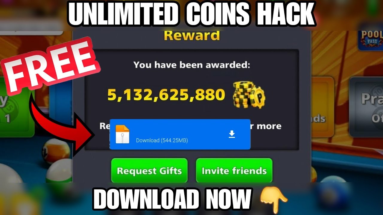 8 ball pool 100% WORKING COINS REWARDS 2024🔥🔥 #8ballpool