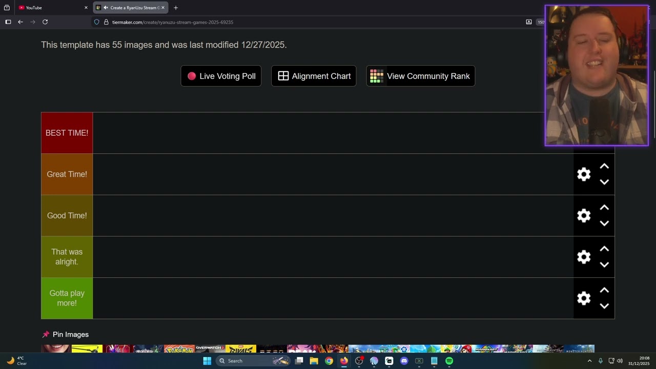 Looking back at what we played in 2025! What was my favourite stream game? Stream VOD 31/12/2025