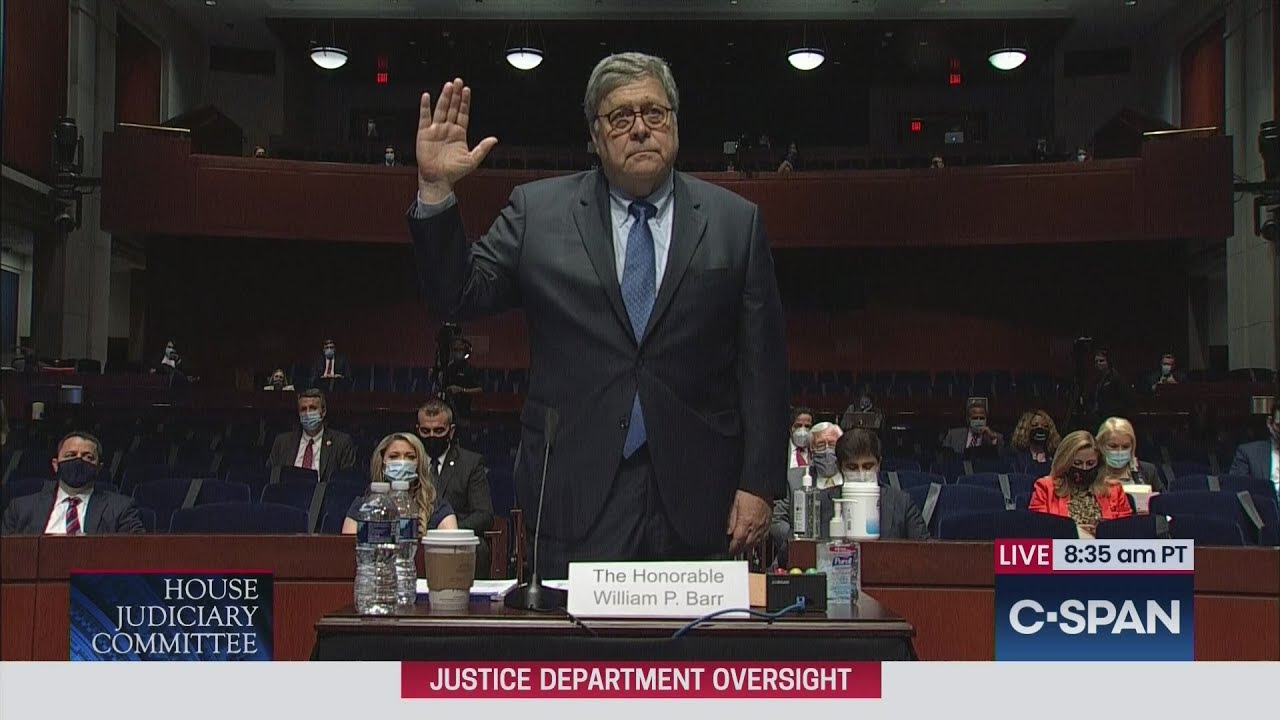 Attorney General William Barr testifies before House Judiciary Committee
