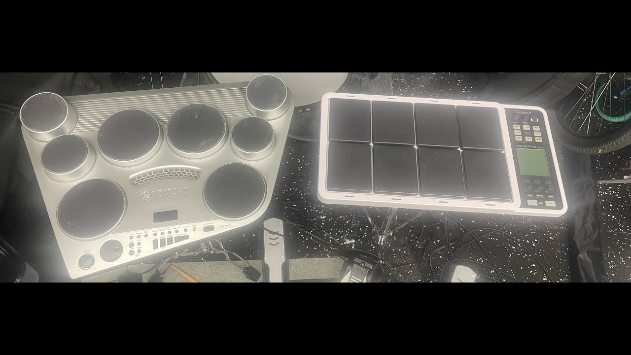 The Roland Octapad vs. The Yamaha DD65! (No talking, just playing!) #rolandspd30octapad #yamahadd75