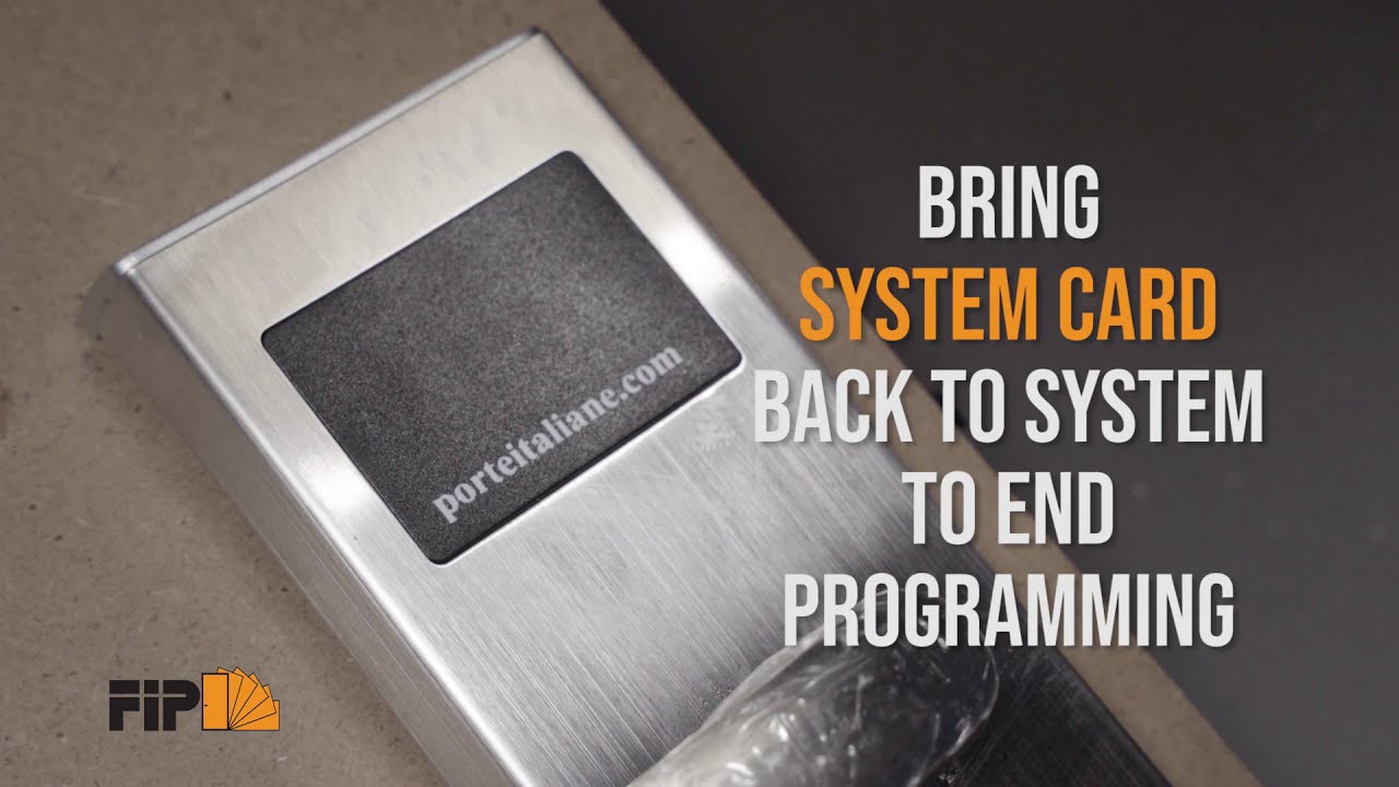 HOW TO DO? - Tutorial Electronic lock with CARD - assembly and programming of RFID cards